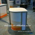 Led painting wooden bar reception desk portabl from china